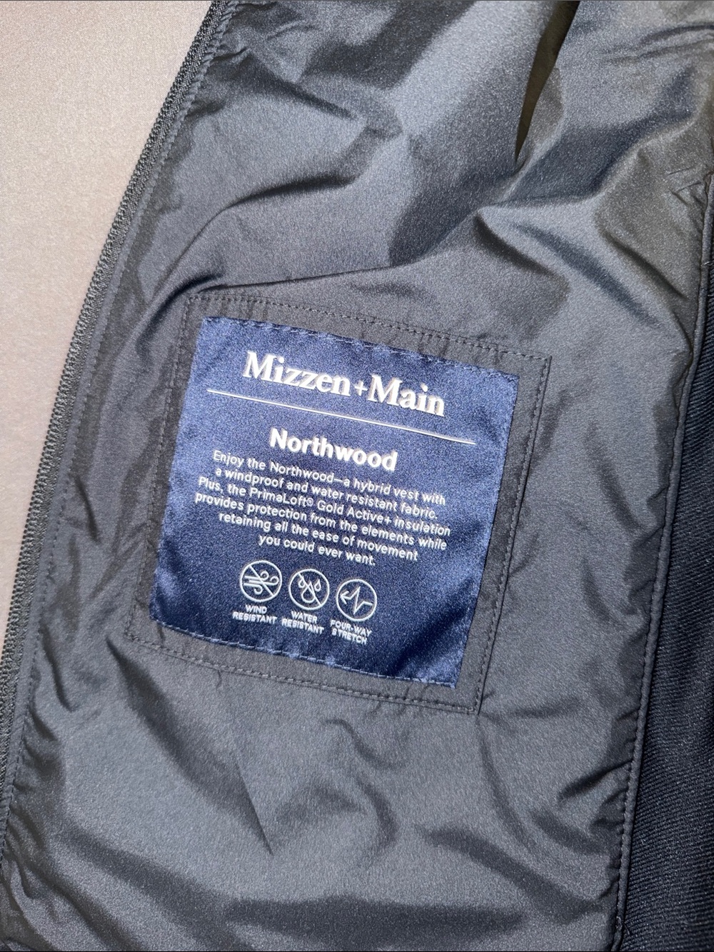 Mizzen+Main Northwood Vest - Picture 4 of 5